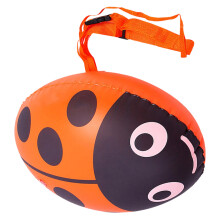 2St Open Water Zwemboei Ladybug PVC Met Verstelbare Tailleband