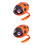 2St Open Water Zwemboei Ladybug PVC Met Verstelbare Tailleband 10