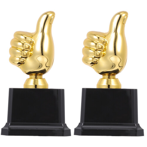 2St Speelse Kinder Plastic Duim Ontwerp Prijs Multikleur 2
