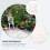 Wit Beton Mal Tuinpad Herbruikbare Stepping Stones Easy 8