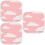 3St Comfortabele Dier Benchliners Roze Konijn Hamster Reiniging 7