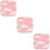 3St Comfortabele Dier Benchliners Roze Konijn Hamster Reiniging 9