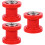 3St Motorkettingspanner Roller Met Staal Kunststof Rood 8