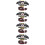 4Sets Kattenwandelen Set Leash Multi Kleur 10