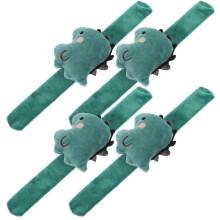 8St Comfortabele Slap Armband Groene Dinosaurussen Voor Feest Decor