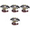 4Sets Kattenwandelen Set Leash Multi Kleur 5
