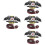 4Sets Kattenwandelen Set Leash Multi Kleur 8