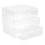 4Stk Transparenter Organizer Mit Schubladen, 6 Fächer, Schutz 2