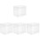 4Stk Transparenter Organizer Mit Schubladen, 6 Fächer, Schutz 3