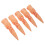 Halloween Covers Khaki Plastic Nagels Cosplay Decor 1