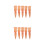 Halloween Covers Khaki Plastic Nagels Cosplay Decor 6