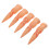 Halloween Covers Khaki Plastic Nagels Cosplay Decor 2