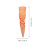 Halloween Covers Khaki Plastic Nagels Cosplay Decor 8