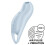 SATISFYER - POCKET PRO 1 CLITORIS STIMULATOR LIGHT BLUE 5