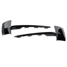 2PCS Front Bumper Lower Grille Trim Black for F15 X5 2014-2018 51117325395 51117325396 Car Accessories