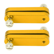 Durable Gold Aluminum Positioning Blocks for Accurate Measurements