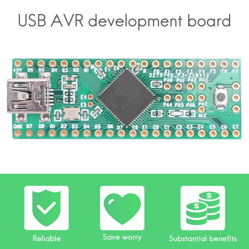 Teensy 2.0++ USB AVR Development Board ISP U Disk Keyboard Mouse Experimental Board AT90USB1286 2
