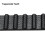 142XL Rubber Timing Belt Synchronous Closed Loop Timing Belt Pulleys 10mm Width 5