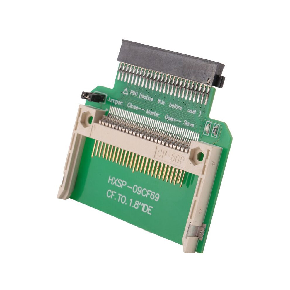 Cf Merory Card Compact Flash To 50Pin 1.8" Ide Hard Drive Ssd Adapter 6034254815466