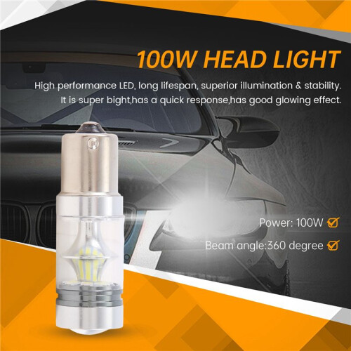 Super Bright 100W 2000Lm 1156 Led Reverse Vehicle  Light Driving Light Ma 1