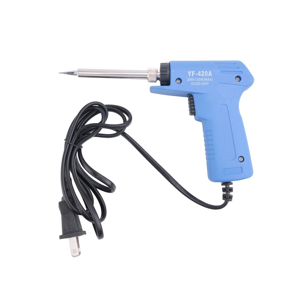 220V 30W-130W Professional Stainless Dual Power Quick Heat- Adjustable Welding Electric Soldering Iron Tool Us Plug 6031164865581