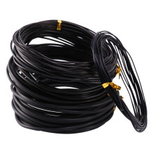 Anodized Aluminum Bonsai Training Wire 5-Size  Set-1.0Mm,1.5Mm,2.0Mm,2.5Mm,3.0Mm(147 Feet Total)-Choose Your Color(5 Sizes,Black)