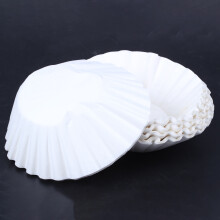 500 PièCes 25Cm Feuilles AméRicain Commercial Café Filtre Filtre en Papier Filtres une Café Filtres une Café Filtres une Café (Blanc)
