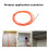 4Mm 5 Meter Orange Guide Device Nylon Electric Cable Push Pullers Duct Snake Rodder Fish Tape Wire 5