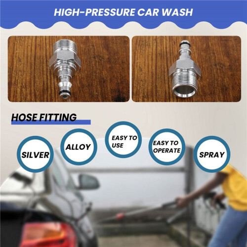 Quick Connection Pressure Washer-Gun Hose Adapter For Lavor Vax,M22 Quick Insertion 2