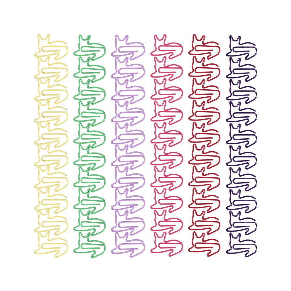 Photos - Other Furniture 60Pcs Paper Clips Funny Paperclips Desk Accessories for Women Office Cute Office Supplies Office Gift Gifts for Cat Lovers C