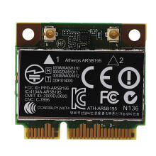 AR9285 AR5B195 150M+BT3.0 Half PCI-E Wireless Card SPS:593127-001 592775-001 for 430 431 435 436 4530S