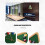 13 Inch Billiard Quartz Clock with Solid Wood Frame  Wall Clock for Living Room,Bedroom 5