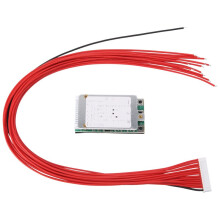Tablero de ProteccióN de BateríA de PolíMero de Litio de Iones de Litio 13S 48V 15A Tablero BMS PCB con Disipador TéRmico para E-Bike EScooter