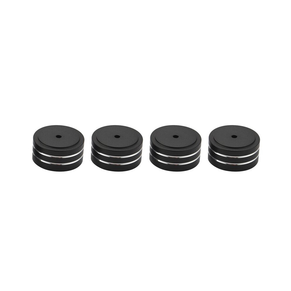 4Pcs 40X20mm Aluminum Hifi Amp Speaker Isolation Stand Turntable Dac Feet Pad 6031508722433