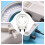 48 LED Industrial Microscope Camera Light Source Ring Lamp Light  Lamp Adjustable Brightness USB Interface 5