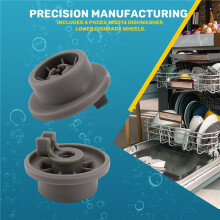 Dishwasher Lower Bottom Basket Wheels Compatible for Neff & 165314 Dishwasher Spare Parts Lower Rollers