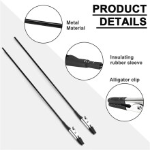 40 STÜCKE Alligator Clip StöCke für Gundam Model GemäLde für Luftpinsel Spritzen Hobby Modellieren Von Teilen für Mach Es Selbst Karte Foto Memo