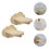 4Pièces Étagères En Bois Pour Chat Clair Steps 8