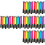 80Pièces Sangles Nylon Réglables Multi-Usages Porte- De 6