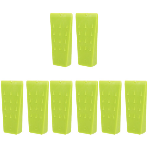 8Pièces Coin Abattage Vert Outil Pour Coupe Jardinage 1