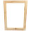 2Pièces Cadre De Sérigraphie Bois Khaki Pour DIY Réutilisable 1