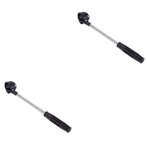 2Pièces Ramasse Golf Télescopique Acier Confortable 2