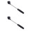 2Pièces Ramasse Golf Télescopique Acier Confortable 5