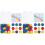 200Pièces Marqueurs Colorés Pour Apprentissage Maths Et 2