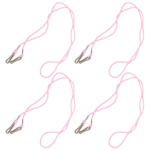 20Pièces Attache Enfants Nylon Rose Résistante Antidérapante 2