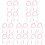 20Pièces Attache Enfants Nylon Rose Résistante Antidérapante 4