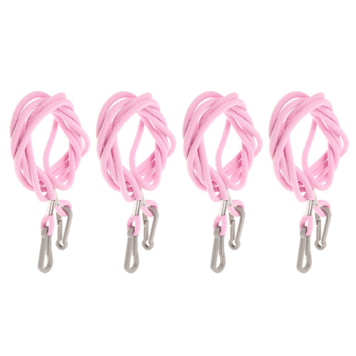 20Pièces Attache Enfants Nylon Rose Résistante Antidérapante 1
