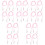 20Pièces Attache Enfants Nylon Rose Résistante Antidérapante 5