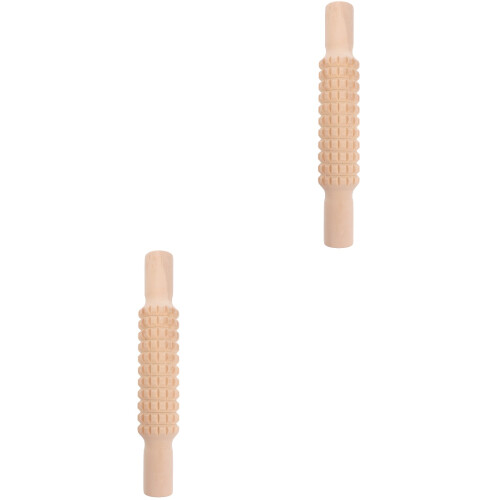 2Pièces Rouleaux Bébé Plastique Beige Outils Créatifs Pâte À Modeler 2