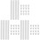 6Ensembles Glissières En Flexibles Pour 6